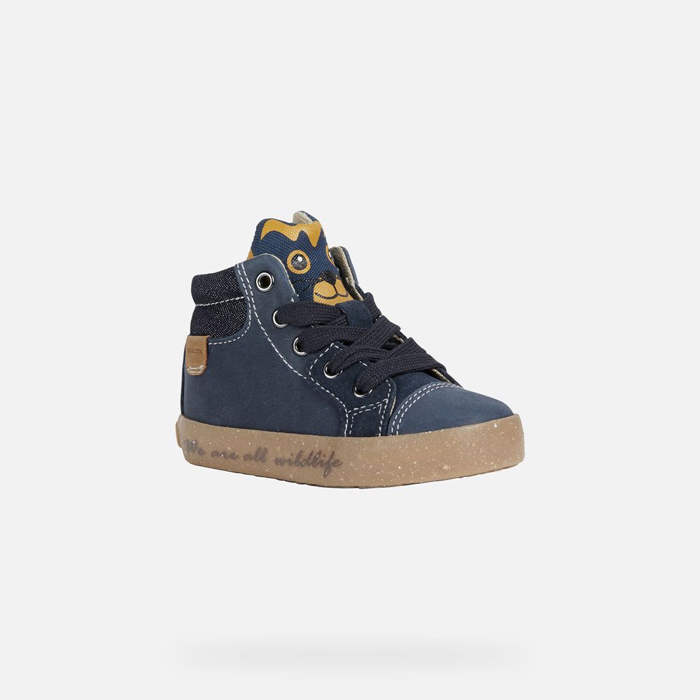 Geox Sneakers Navy Kilwi Boy - Geox Baby Shoes - ZVHTOJ285